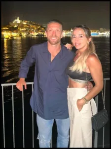 Papu Gómez with Wife