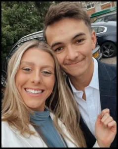 Alex Yee with Olivia Mathias