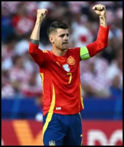 Álvaro Morata ESP captain