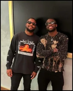 Frances Tiafoe with Franklin Tiafoe
