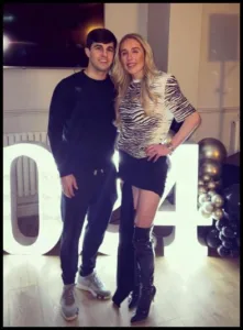 Liam Walsh with his girlfriend Missy Bo Kearns