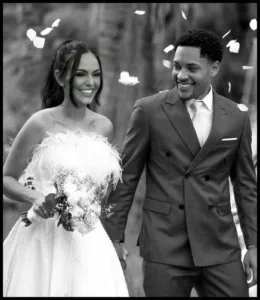 Vitor Roque with Dayana Lins Roque