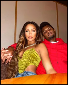 Deshaun Watson with his girlfriend Jilly Anais