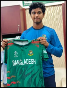 Hasan Mahmud Bangladeshi cricketer and right-arm fast bowler