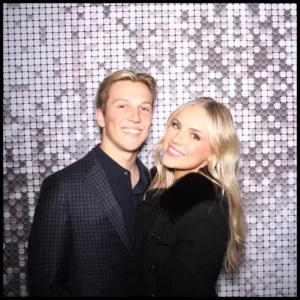 Liam Lawson with girlfriend Charlotte Miller
