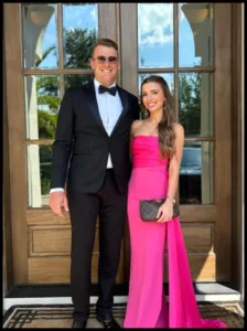 Mac Jones and Sophie Scott