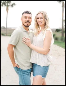 Pablo Jara with his wife Logan Jara
