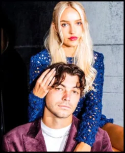 Taylor Fritz with Morgan Riddle