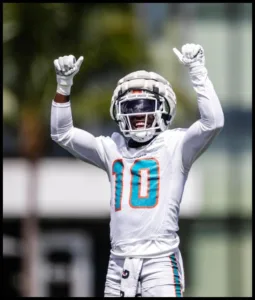 Tyreek Hill Miami Dolphins no 10