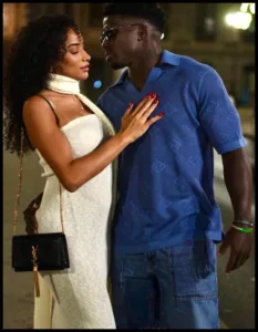 Tyreek Hill with Keeta Vaccaro