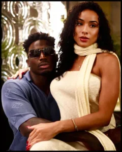 Tyreek Hill with Wife Keeta Vaccaro