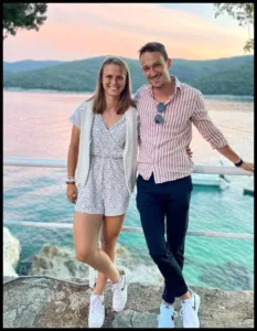 Klara Bühl with her partner Simeon