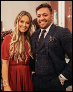 Conor McGregor with fiance Dee Devlin