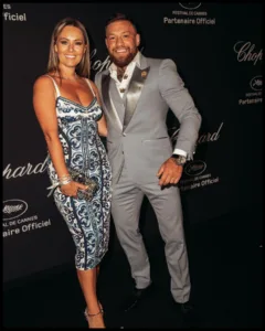 Conor McGregor with his girlfriend Dee Devlin