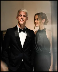 Dani Olmo and Laura Abla