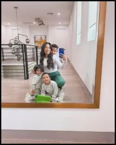 Jennifer Hernandez and her sons