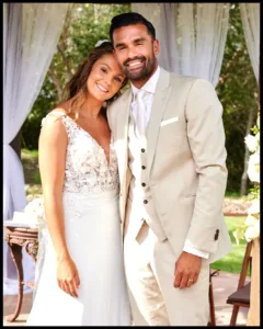 Lieke Martens with her husband Benjamin van Leer (Retired Dutch soccer goalkeeper)