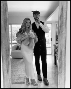 Pete Alonso and Haley Alonso