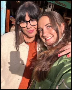 Sara Däbritz with her mother Aurelia Däbritz